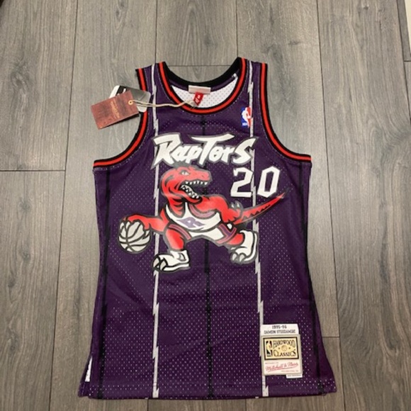 Mitchell & Ness Toronto Raptors Damon Stoudamire Jersey NWT - Picture 2 of 7